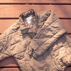 Madewell Tan Bomber Jacket